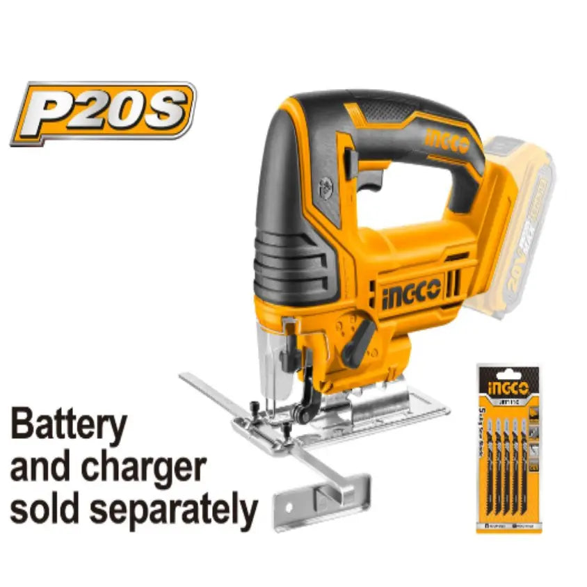 Ingco - Jig Saw - 20 volt - cordless - CJSLI8501 - Bare Tool - Power Tools Direct