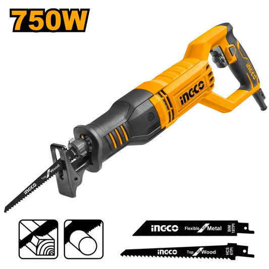Ingco - Reciprocating Saw -220 volt - 750 Watt - RS8008 - Power Tools Direct